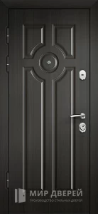 Входная дверь комфорт Венге №7 внутренняя - фото