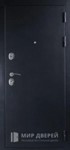 Стальная дверь на улицу №61 внешняя - фото