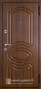 Входная дверь МДФ с наличником №397 внешняя - фото