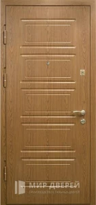 Металлическая дверь в квартиру с отделкой МДФ №361 внутренняя - фото