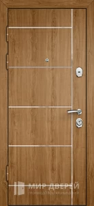 Входная дверь с улицы в дом №66 внутренняя - фото