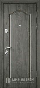 Стальная дверь в квартиру №7 внешняя - фото