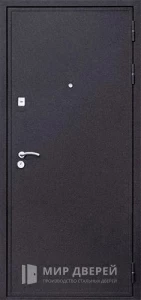 Дверь стальная с порошком и МДФ №28 внешняя - фото