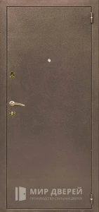 Современная уличная дверь с терморазрывом и шумоизоляцией №67 внешняя - фото