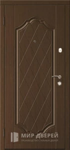 Уличная металлическая дверь на заказ №7 внутренняя - фото