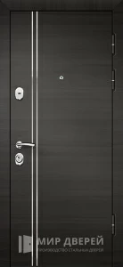 Дверь входная уличная венге №5 внешняя - фото