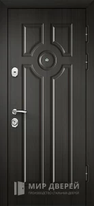 Входная дверь комфорт Венге №7 внешняя - фото